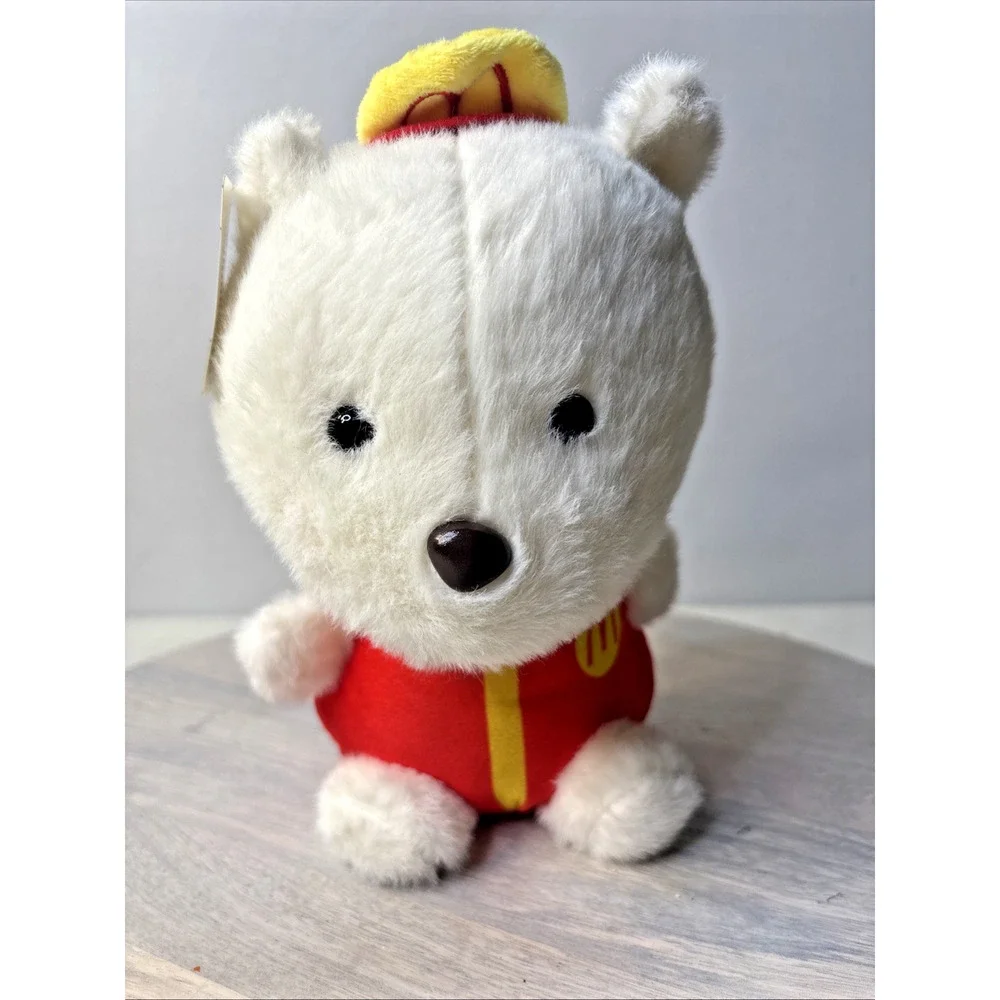 Vintage McDonald's Uniform Teddy Bear Plush
